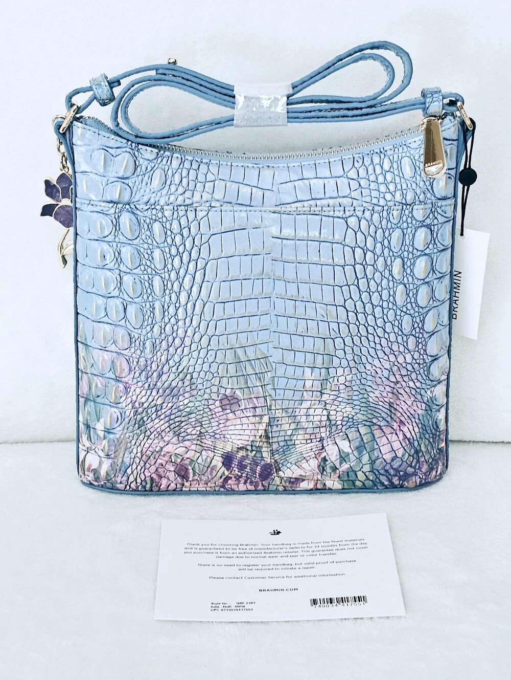 NWT Brahmin MULTI MORNING DEW Katie - Picture 3 of 13